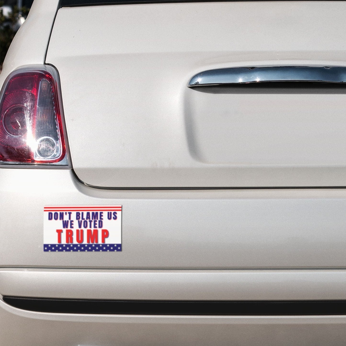 Don't Blame Us We Voted Trump Window Sticker Decals - LiberTee Shirts