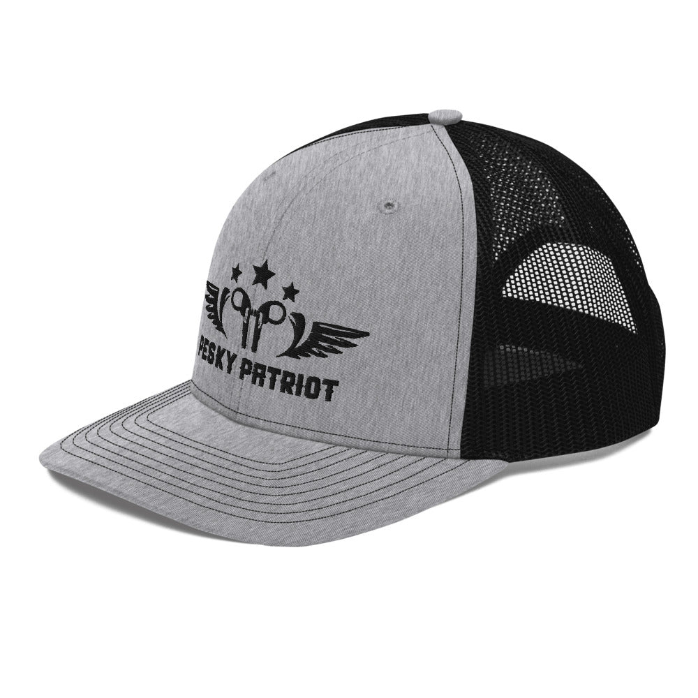 Pesky Patriot Branded Snapback Trucker