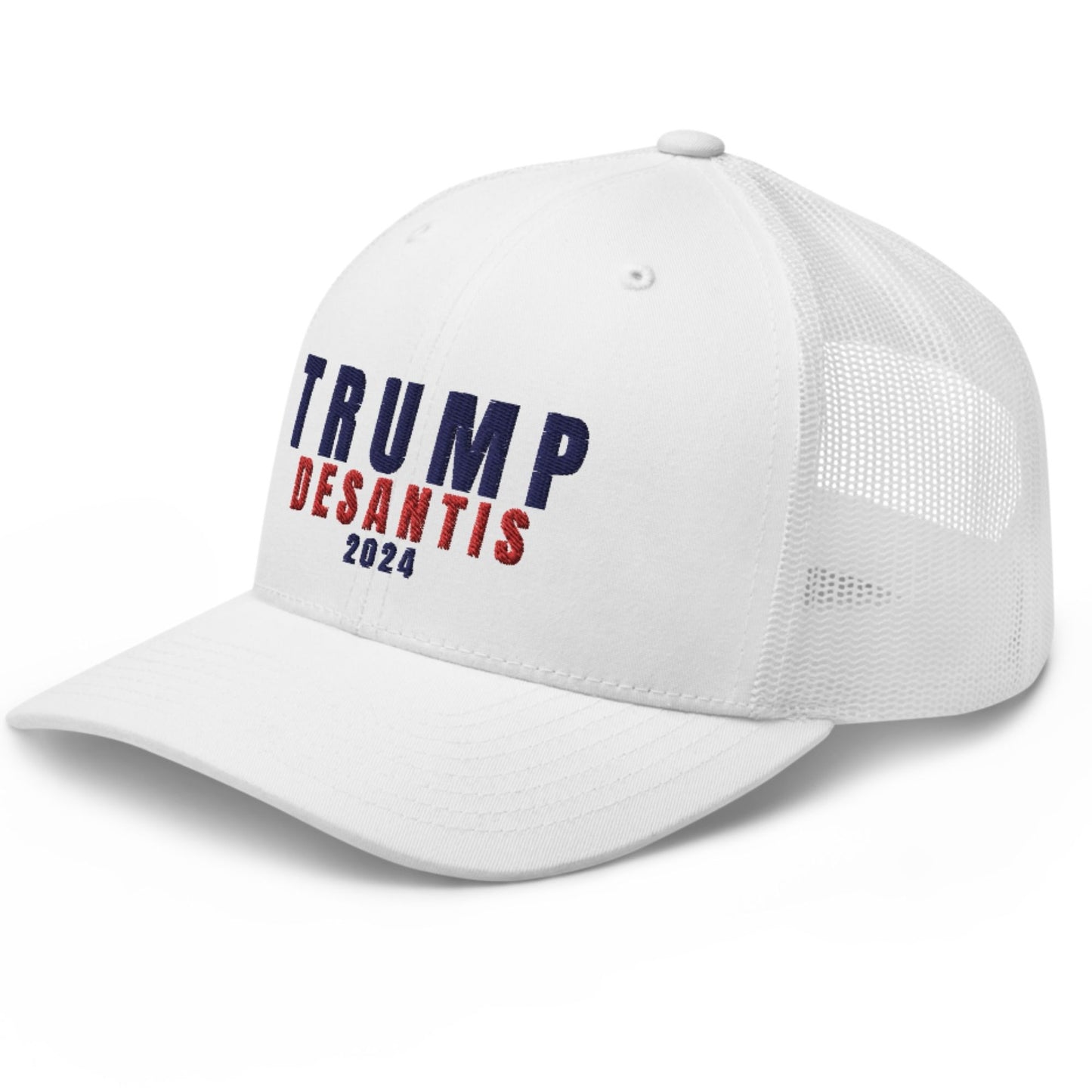Donald Trump and Ron Desantis 2024 Trucker Hat