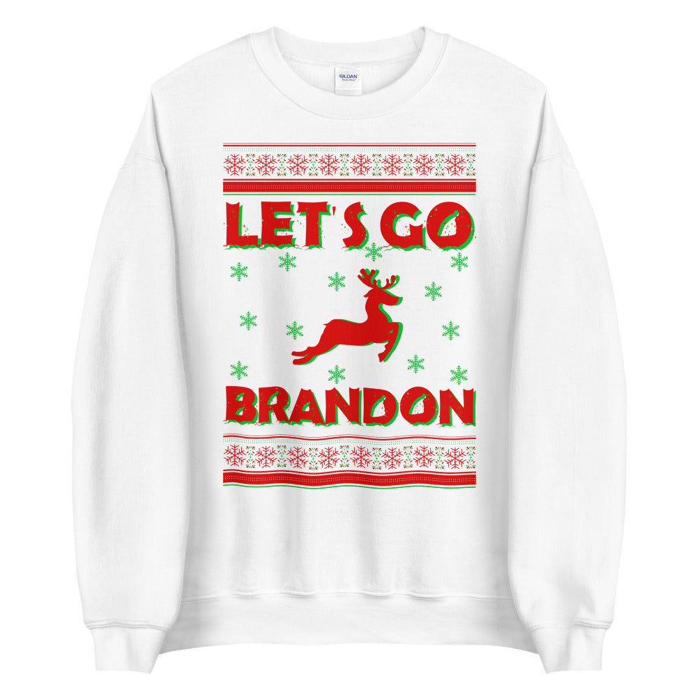 Let's Go Brandon Ugly Christmas Sweater
