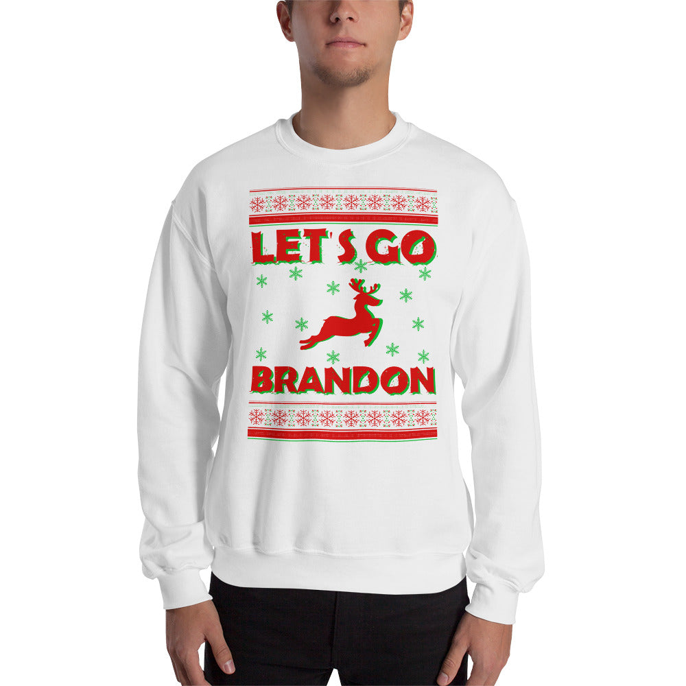 Let's Go Brandon Ugly Christmas Sweater