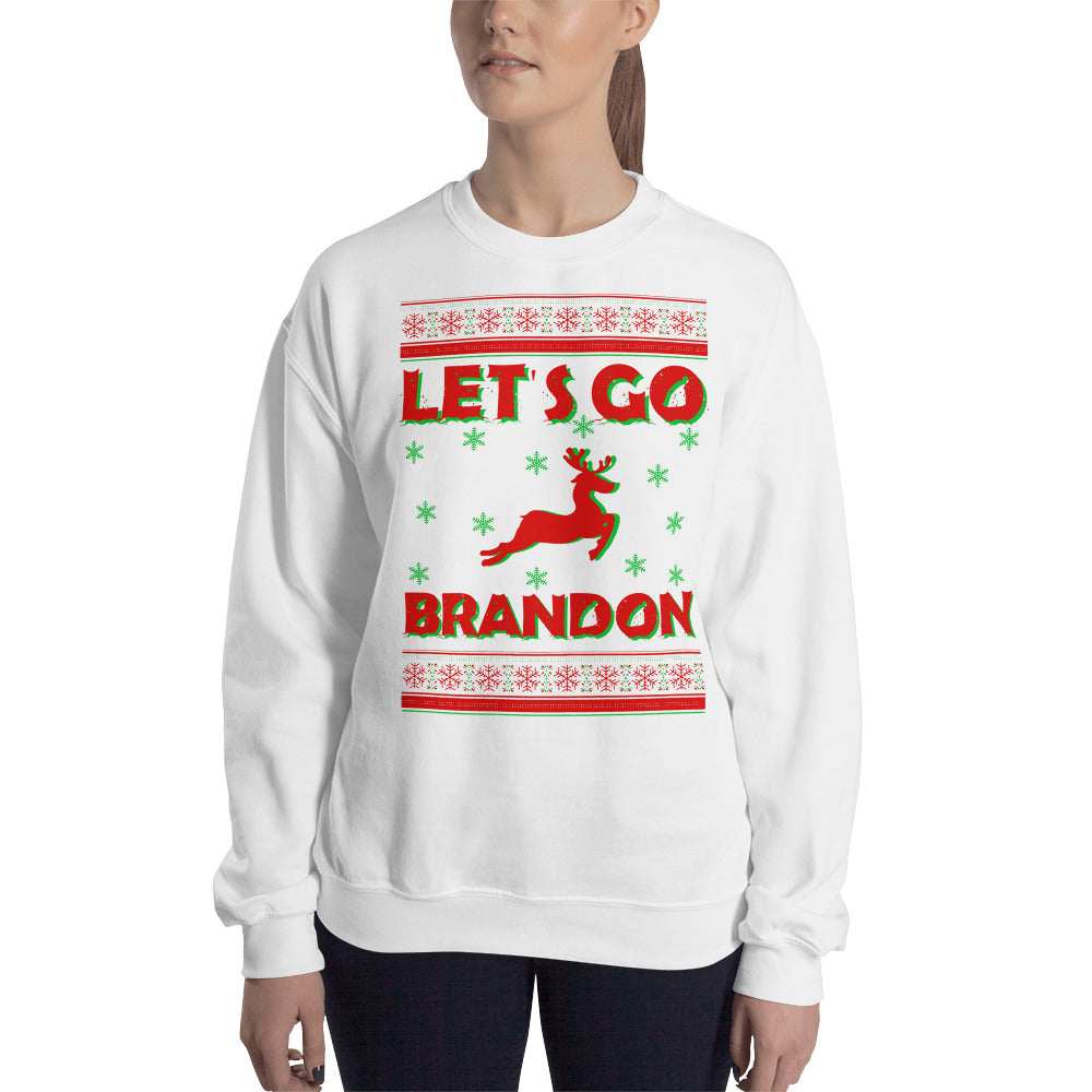 Let's Go Brandon Ugly Christmas Sweater