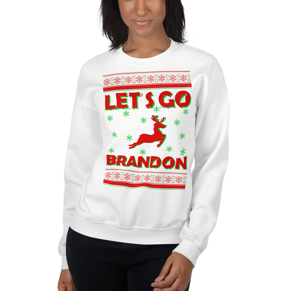 Let's Go Brandon Ugly Christmas Sweater