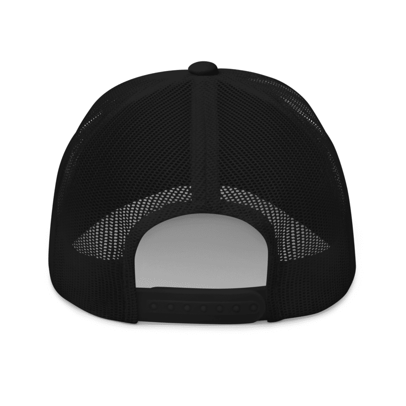 D.O.G.E Department of Government Efficiency Black Trucker Hat