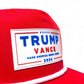 Trump Vance 2024 Make America Great Again Red Rope Hat