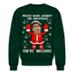 Justin Trudeau Tyrant Christmas Sweater - forest green