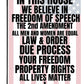 In this house we believe in the 2nd amendment Garden Flag, 12"X18" Conservative Patriotic Free Speech Yard Sign