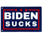 Joe Biden Sucks Wall Flag | Funny Anti Biden 3x5 ft Single-Sided Banner with Grommets | Great Gift Idea for Trump Supporter Republicans