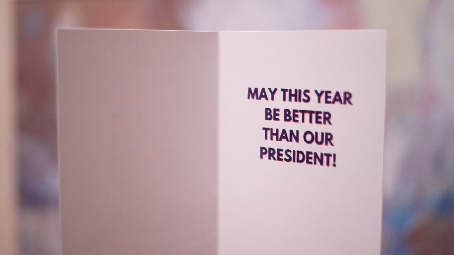 Funny Joe Biden Uh Uh Birthday Card