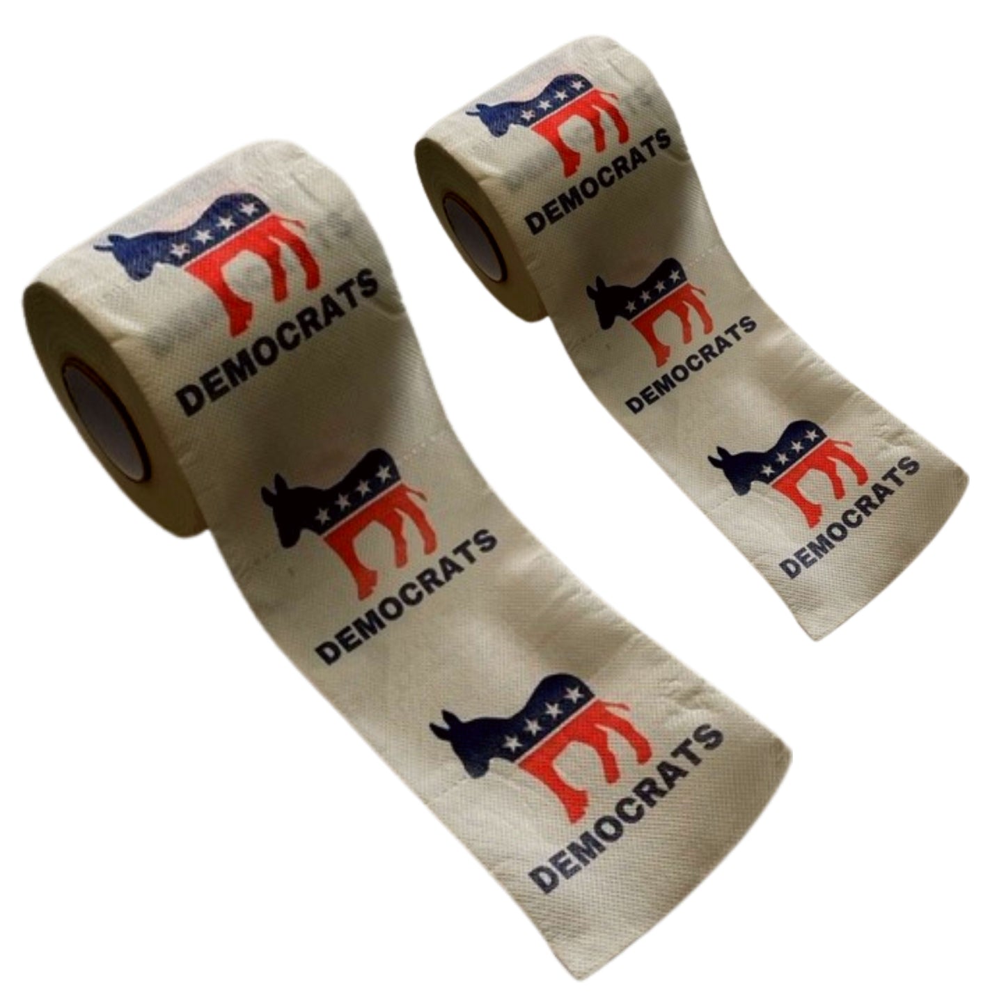 Democrat Party Toilet Paper Rolls | 2-Pack