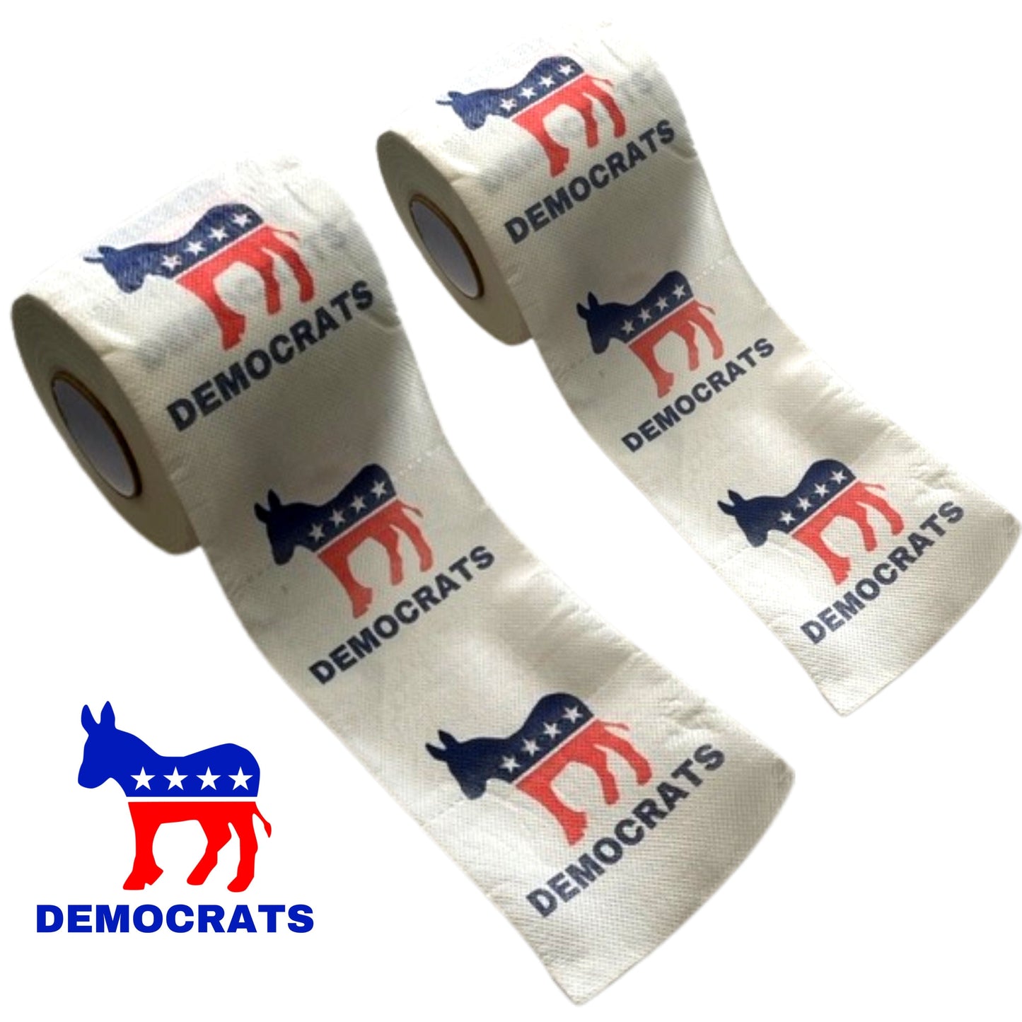 Democrat Party Toilet Paper Rolls | 5-Pack