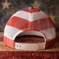 Trump DeSantis 2024 American Flag Back Mesh Trucker Hat - 2 Hats