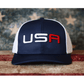 Team USA Athletic Trucker Style Adjustable Hat