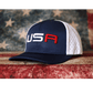 Team USA Athletic Trucker Style Adjustable Hat