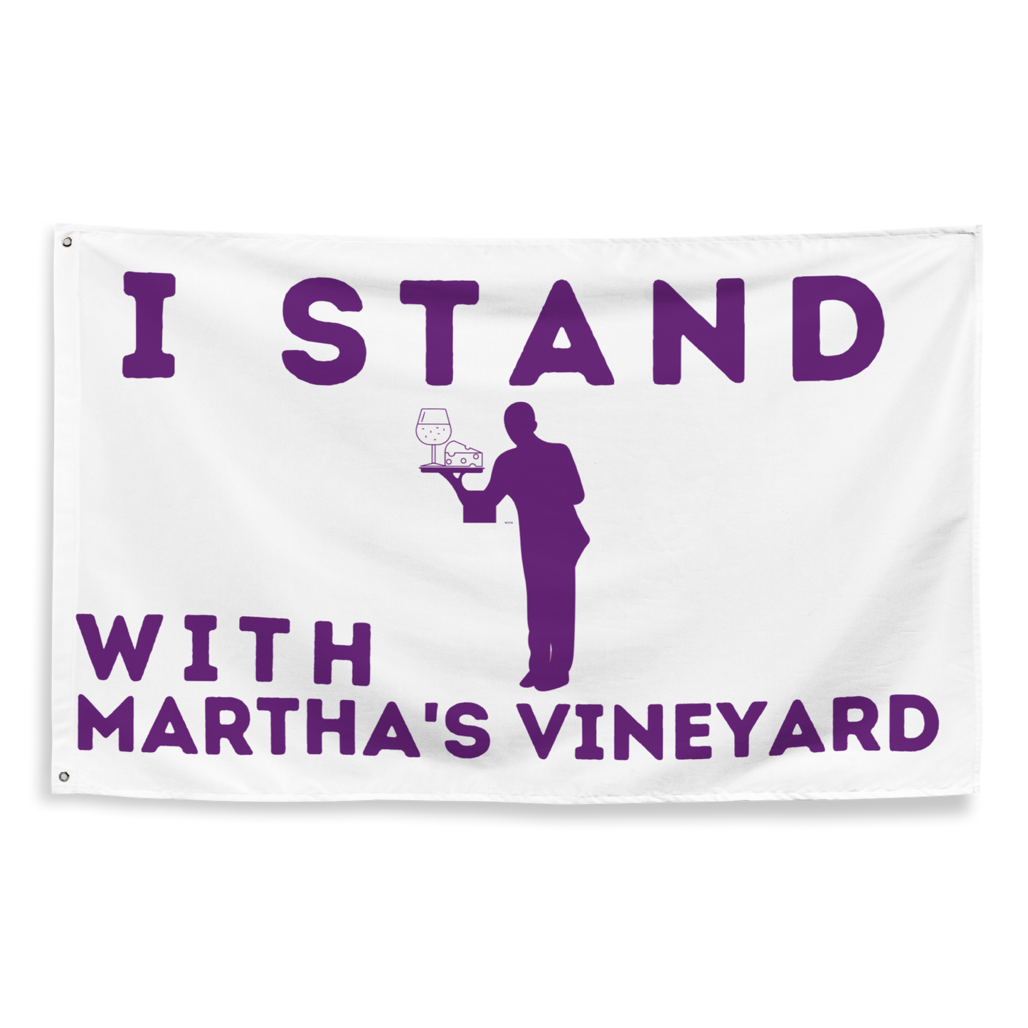 I Stand With Martha's Vineyard Flag