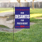 Pesky Patriot Ron DeSantis Outdoor Garden Flag | Pro DeSantis12x18 Double-Sided Flag Banner for Lawn and Garden | DeSantis 2024 Republican Garden Flag