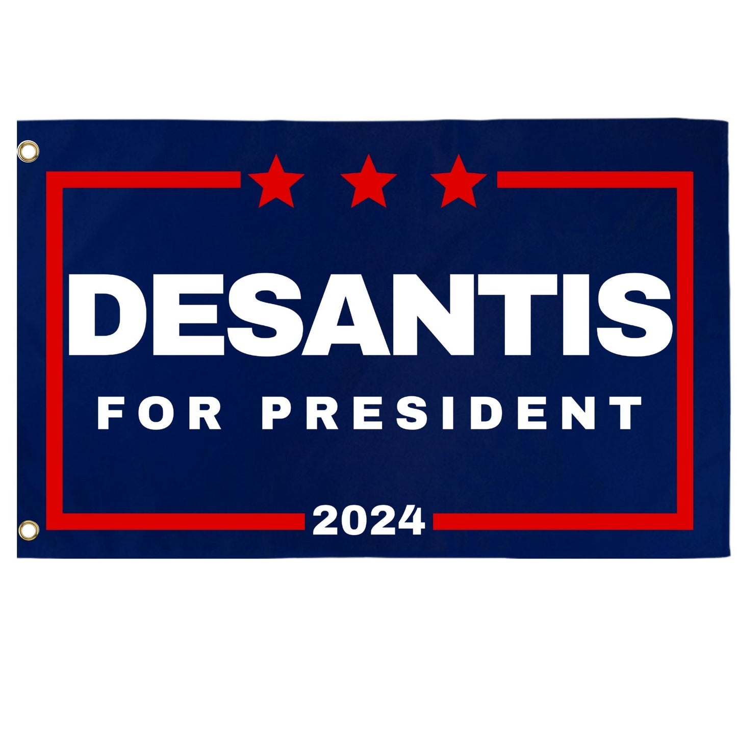 DeSantis '24 Flag | 3'X5' Ron DeSantis for President 2024 Flag with Grommets