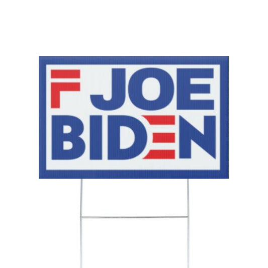 F Joe Biden Yard Sign - 2 Pieces