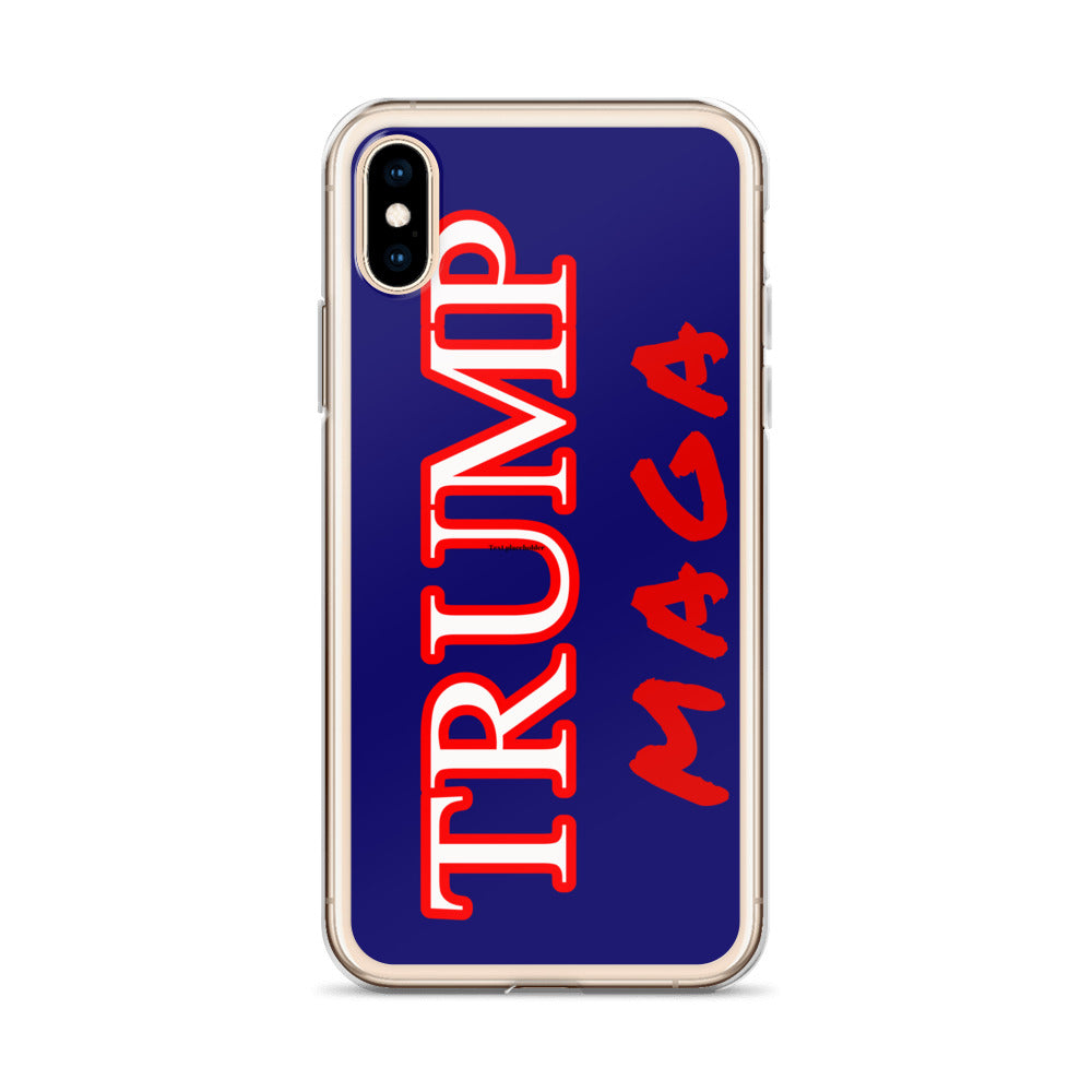 Trump Maga Red Outline Phone Case