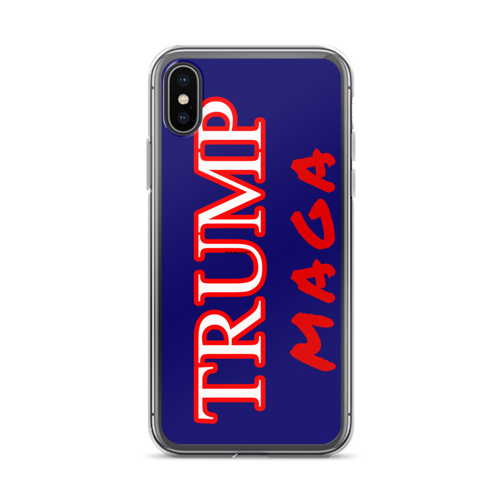 Trump Maga Red Outline Phone Case