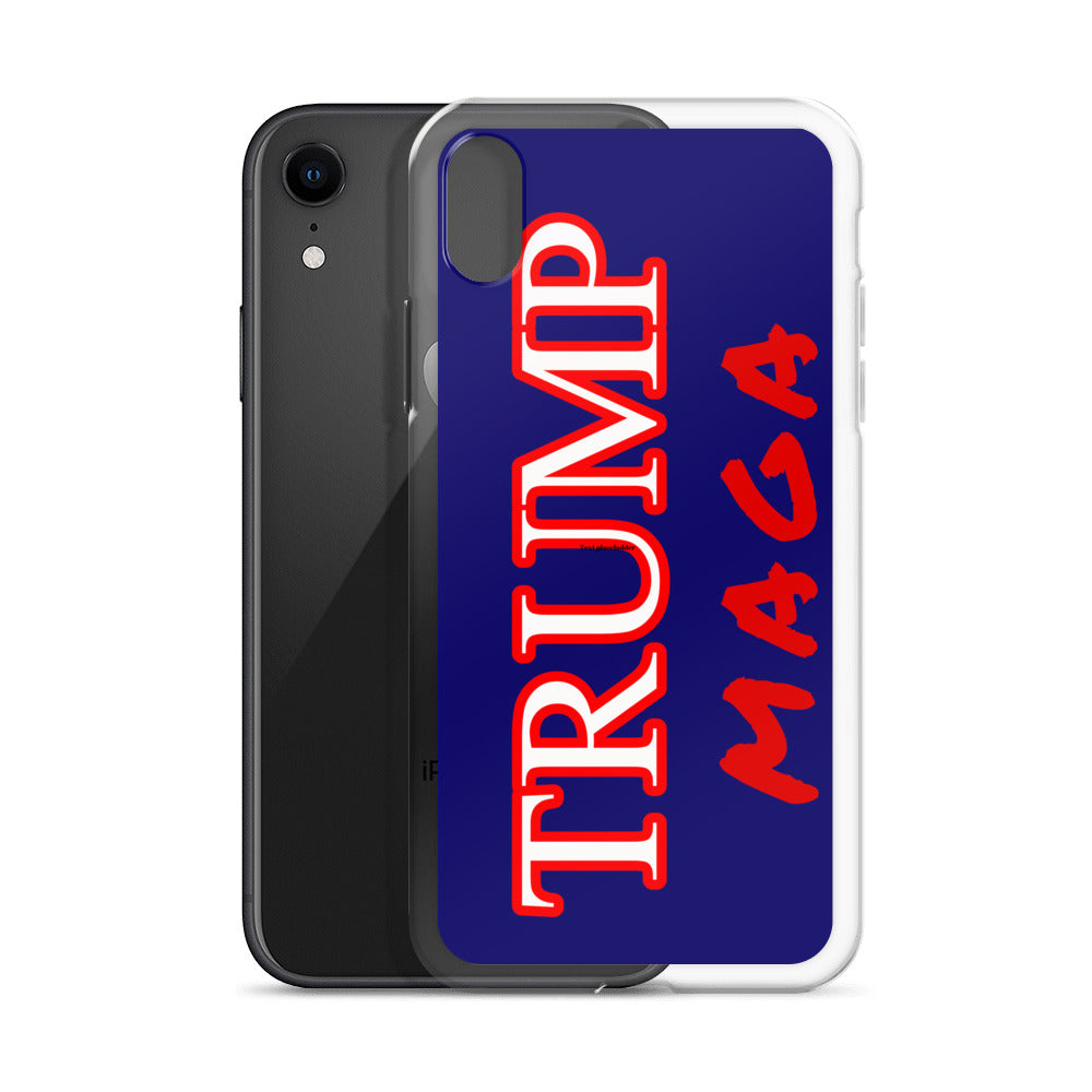 Trump Maga Red Outline Phone Case