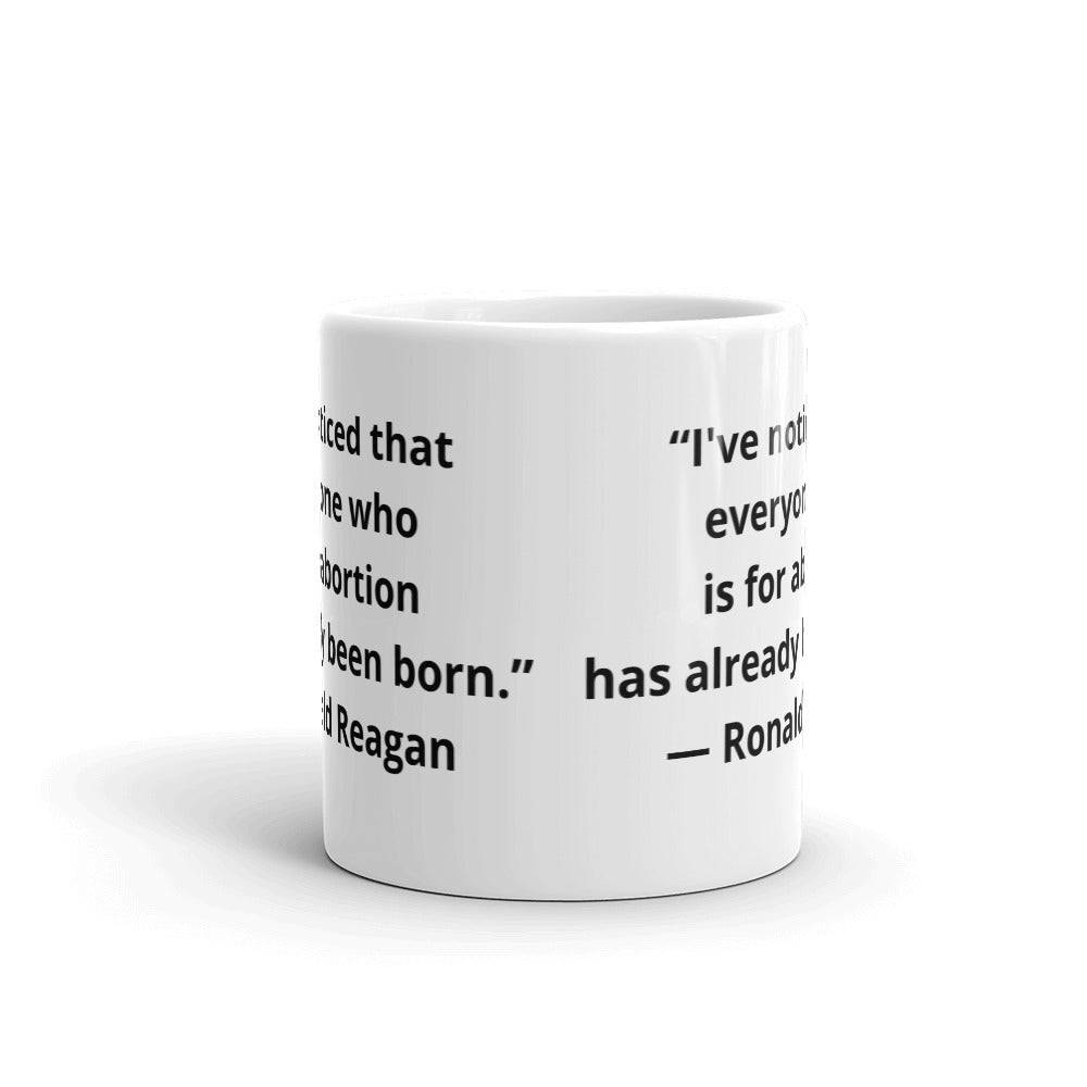 Reagan mug abortion