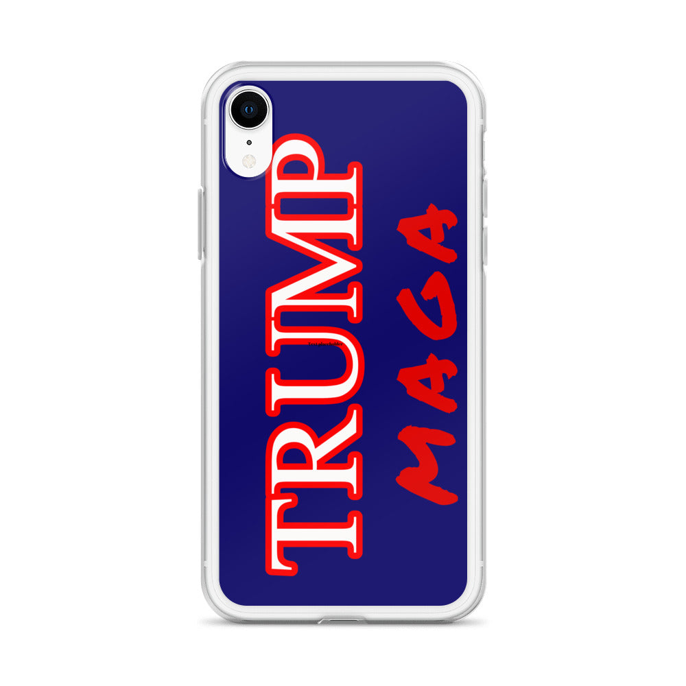 Trump Maga Red Outline Phone Case