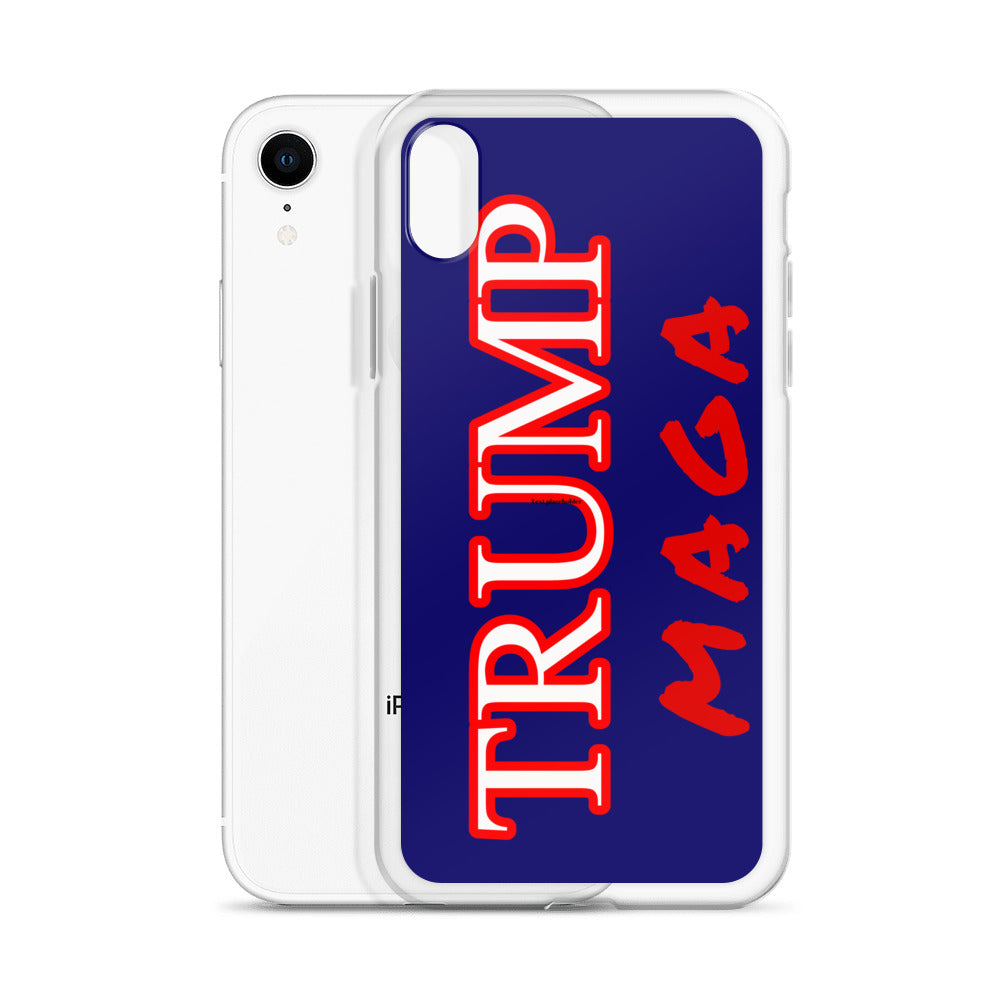 Trump Maga Red Outline Phone Case