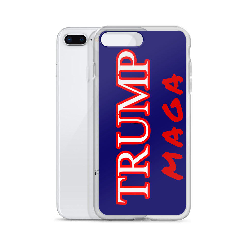 Trump Maga Red Outline Phone Case