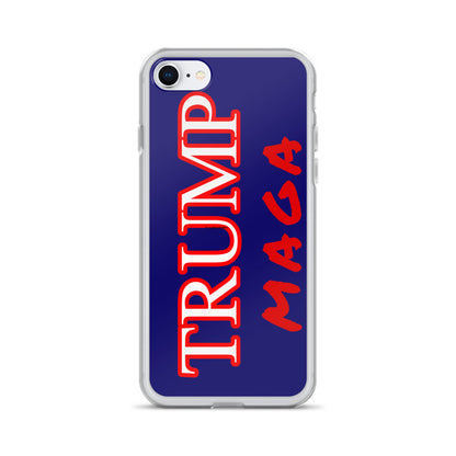 Trump Maga Red Outline Phone Case