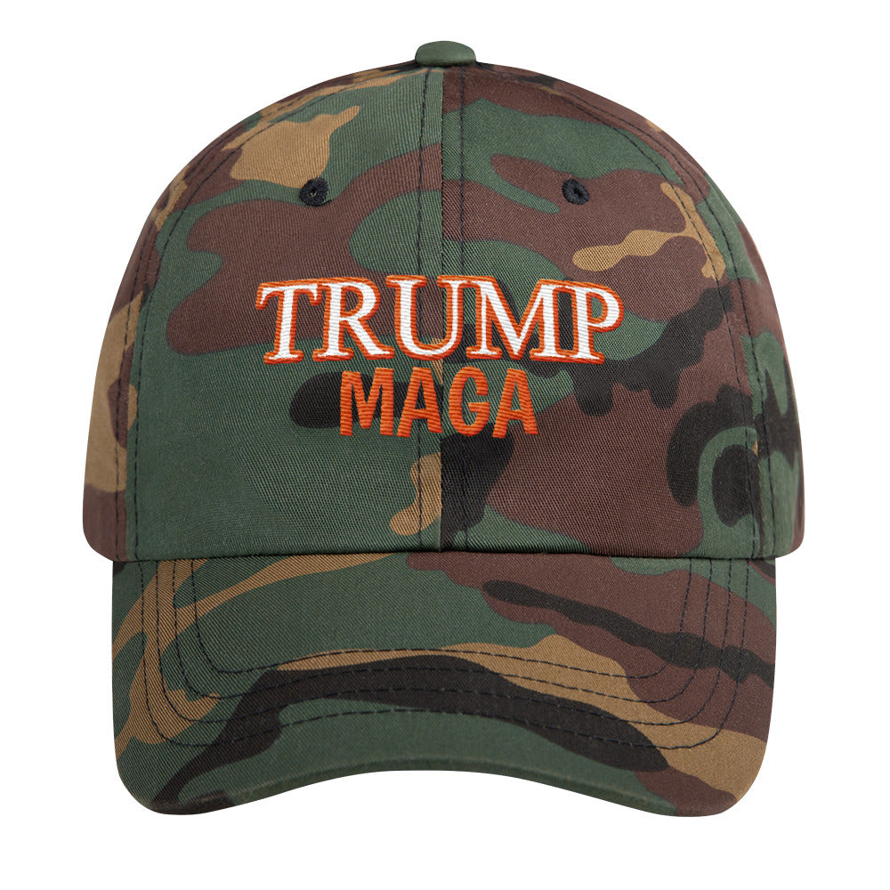 Trump maga camo dad