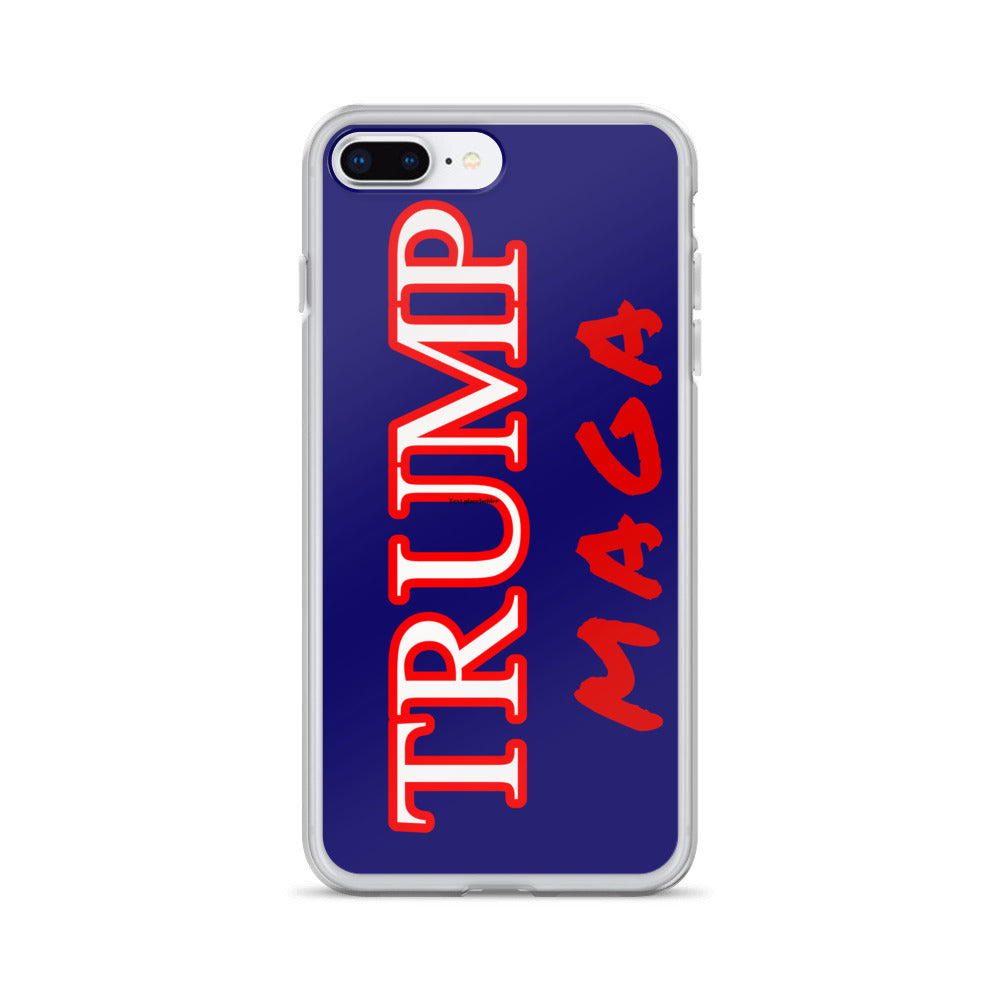 Trump Maga Red Outline Phone Case