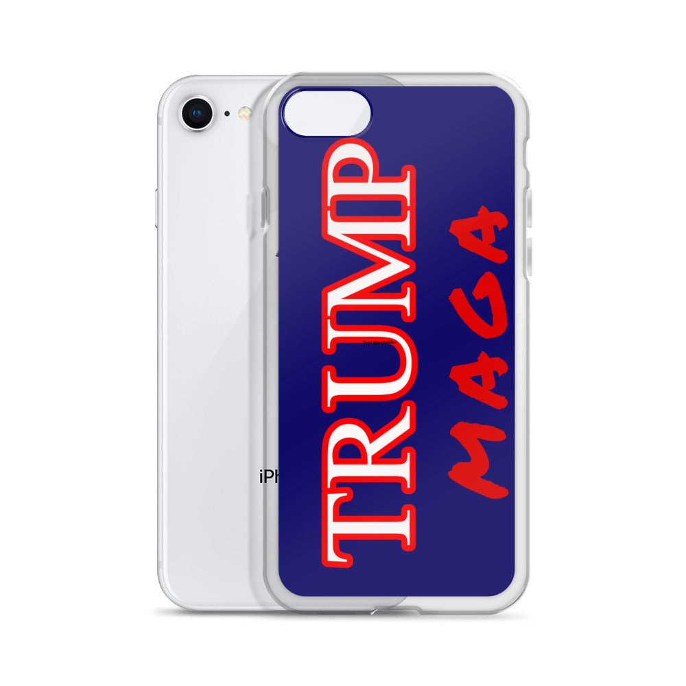 Trump Maga Red Outline Phone Case