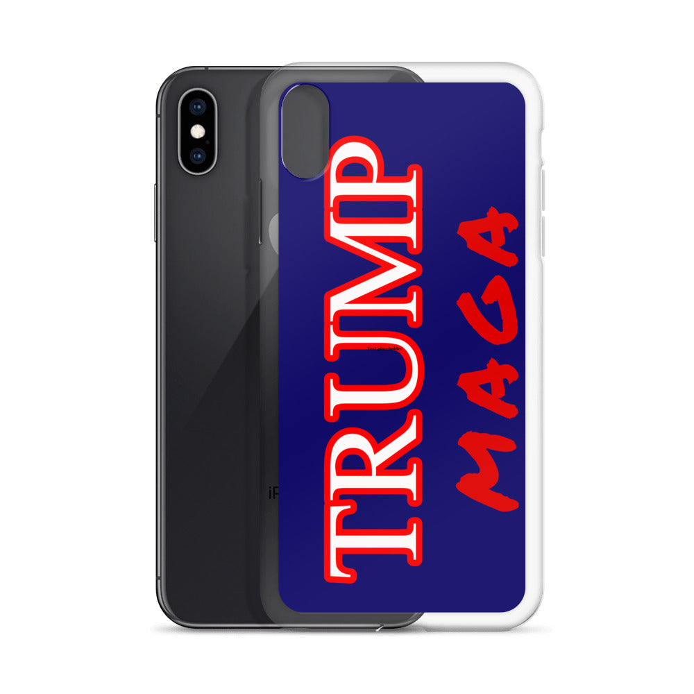 Trump Maga Red Outline Phone Case