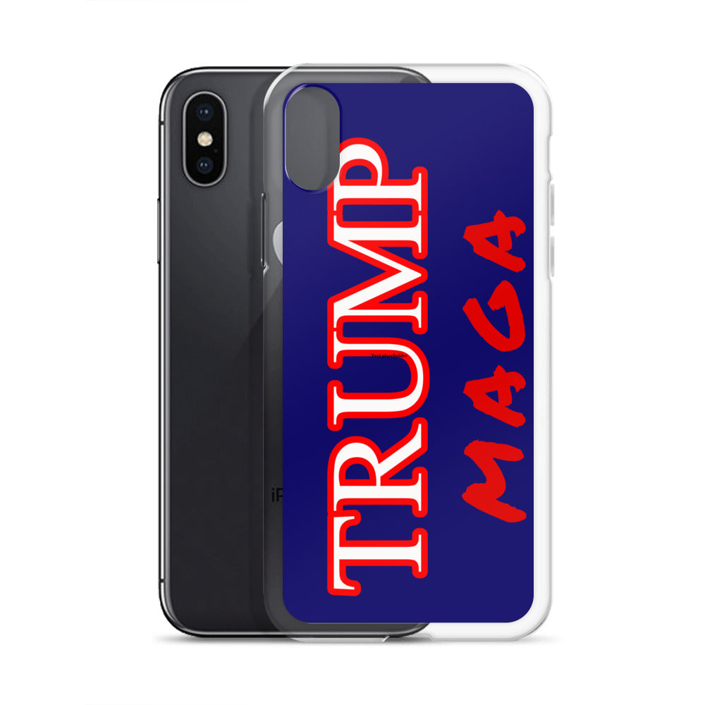 Trump Maga Red Outline Phone Case