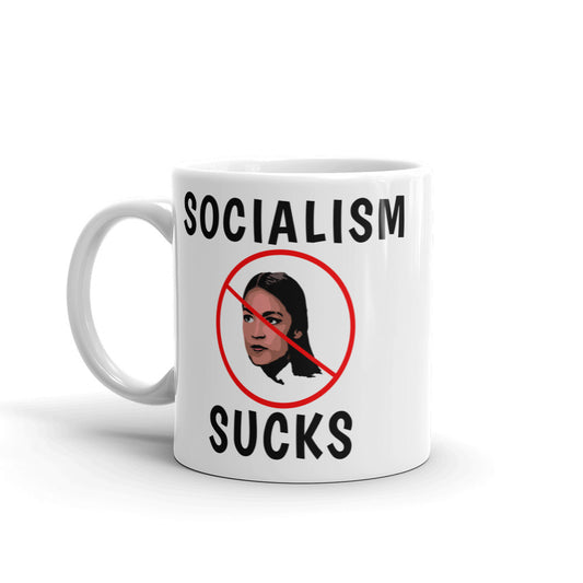 Socialism Sucks Cortez Mug