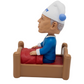 Sleepy Joe Biden Commander Asleep Bobblehead Doll