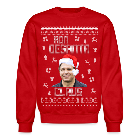 Ron Desanta Claus Ugly Xmas Sweater - red