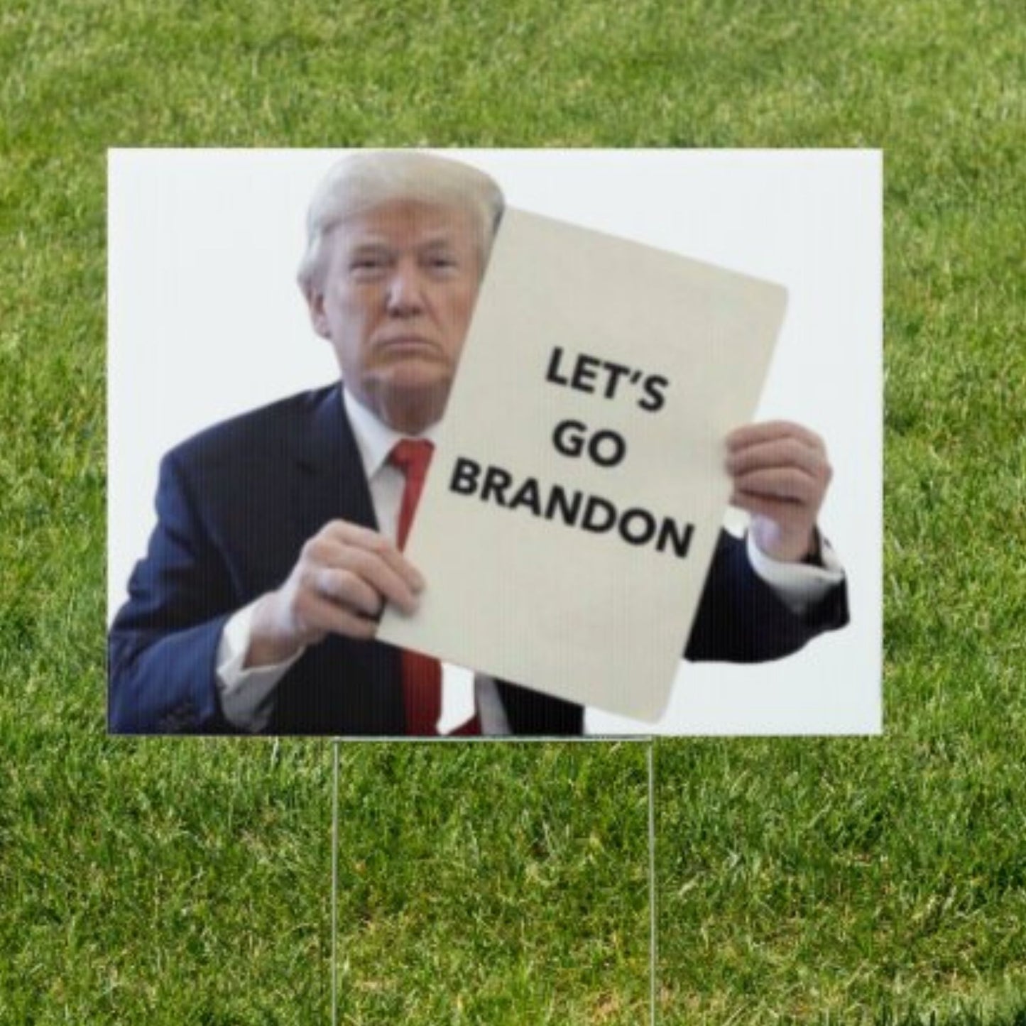 Let's Go Brandon Yard Sign