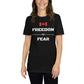 Canada Freedom Over Fear T-Shirt