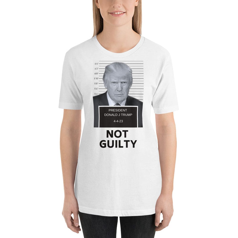 Trump Mugshot Not Guilty T-Shirt